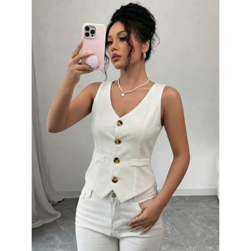 ZARA Sleeveless Summer Chic Slim Fit Tank Top